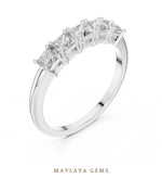Load image into Gallery viewer, Maylaya Gems lab-grown diamond ring in white gold
