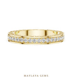 Load image into Gallery viewer, Maylaya Gems lab-grown diamond ring in yellow gold