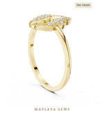 Load image into Gallery viewer, Maylaya Gems lab-grown diamond ring in yellow gold