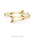 Load image into Gallery viewer, Maylaya Gems lab-grown diamond ring in yellow gold