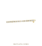 Load image into Gallery viewer, Maylaya Gems men's diamond bracelet — Yellow Gold