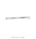 Load image into Gallery viewer, Maylaya Gems men's diamond bracelet — White Gold