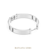 Load image into Gallery viewer, Maylaya Gems men's diamond bracelet — White Gold