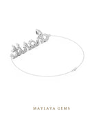 Load image into Gallery viewer, Maylaya Gems men's diamond bracelet — White Gold
