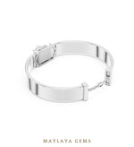Load image into Gallery viewer, Maylaya Gems men's diamond bracelet — White Gold