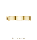 Load image into Gallery viewer, Maylaya Gems men's diamond bracelet — Yellow Gold