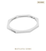 Load image into Gallery viewer, Maylaya Gems men's diamond bracelet — White Gold