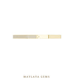 Load image into Gallery viewer, Maylaya Gems men's diamond bracelet — Yellow Gold