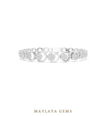 Load image into Gallery viewer, Maylaya Gems lab-grown diamond bracelet in white gold