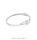Load image into Gallery viewer, Maylaya Gems lab-grown diamond bracelet in white gold