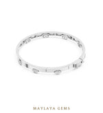 Load image into Gallery viewer, Maylaya Gems lab-grown diamond bracelet in white gold