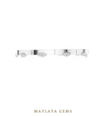 Load image into Gallery viewer, Maylaya Gems lab-grown diamond bracelet in white gold