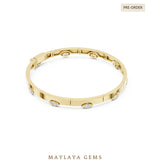 Load image into Gallery viewer, Maylaya Gems lab-grown diamond bracelet in yellow gold