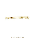 Load image into Gallery viewer, Maylaya Gems lab-grown diamond bracelet in yellow gold