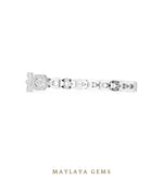 Load image into Gallery viewer, Maylaya Gems lab-grown diamond bracelet in white gold
