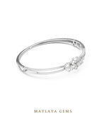 Load image into Gallery viewer, Maylaya Gems lab-grown diamond bracelet in white gold