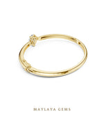 Load image into Gallery viewer, Maylaya Gems lab-grown diamond bracelet in yellow gold