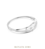 Load image into Gallery viewer, Maylaya Gems lab-grown diamond bracelet in white gold