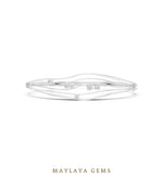 Load image into Gallery viewer, Maylaya Gems lab-grown diamond bracelet in white gold