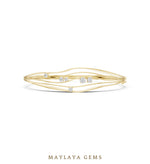 Load image into Gallery viewer, Maylaya Gems lab-grown diamond bracelet in yellow gold