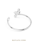 Load image into Gallery viewer, Maylaya Gems lab-grown diamond bracelet in white gold