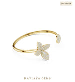Load image into Gallery viewer, Maylaya Gems lab-grown diamond bracelet in yellow gold