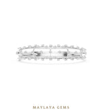 Load image into Gallery viewer, Maylaya Gems lab-grown diamond bracelet in white gold