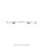 Load image into Gallery viewer, Maylaya Gems lab-grown diamond bracelet in white gold