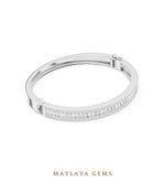 Load image into Gallery viewer, Maylaya Gems lab-grown diamond bracelet in white gold