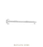 Load image into Gallery viewer, Maylaya Gems lab-grown diamond bracelet in white gold