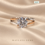 Load image into Gallery viewer, Women's round-diamond ring Stk103 for MG-CR-32