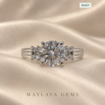 Load image into Gallery viewer, Women's round-diamond ring Stk107 for MG-CR-27