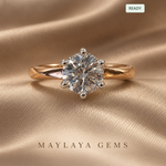 Load image into Gallery viewer, Women's round-diamond ring Stk66 for MG-CR-28