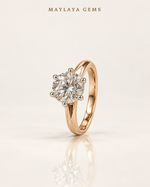 Load image into Gallery viewer, Maylaya Gems Stk66 — White Background Duo, soft white standing view
