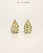 Load image into Gallery viewer, Maylaya Gems Stk id-129 — White Background Duo, soft white standing view