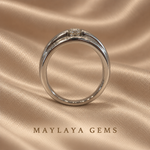 Load image into Gallery viewer, 9K Gold 0.3 ct Diamond Ring — F002