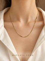 Load image into Gallery viewer, 18K Gold Chain — JF014 — view 3
