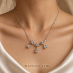 Load image into Gallery viewer, 18K Gold 0.12 ct Round Diamond Pendant Necklace | Maylaya Gems