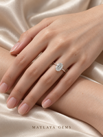 Load image into Gallery viewer, Maylaya Gems M053 ring on a female model hand
