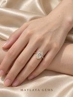 Load image into Gallery viewer, Maylaya Gems N12 ring on a female model hand