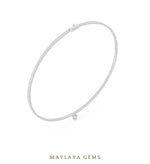 Load image into Gallery viewer, Maylaya Gems necklace in white gold