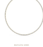 Load image into Gallery viewer, Maylaya Gems necklace in yellow gold