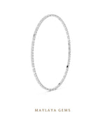 Load image into Gallery viewer, Maylaya Gems necklace in white gold