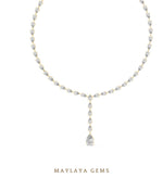 Load image into Gallery viewer, Maylaya Gems necklace in yellow gold