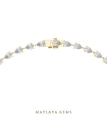 Load image into Gallery viewer, Maylaya Gems necklace in yellow gold