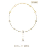 Load image into Gallery viewer, Maylaya Gems necklace in yellow gold