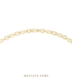 Load image into Gallery viewer, Maylaya Gems necklace in yellow gold