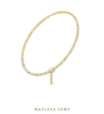 Load image into Gallery viewer, Maylaya Gems necklace in yellow gold