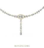 Load image into Gallery viewer, Maylaya Gems necklace in yellow gold
