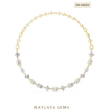 Load image into Gallery viewer, Maylaya Gems necklace in yellow gold